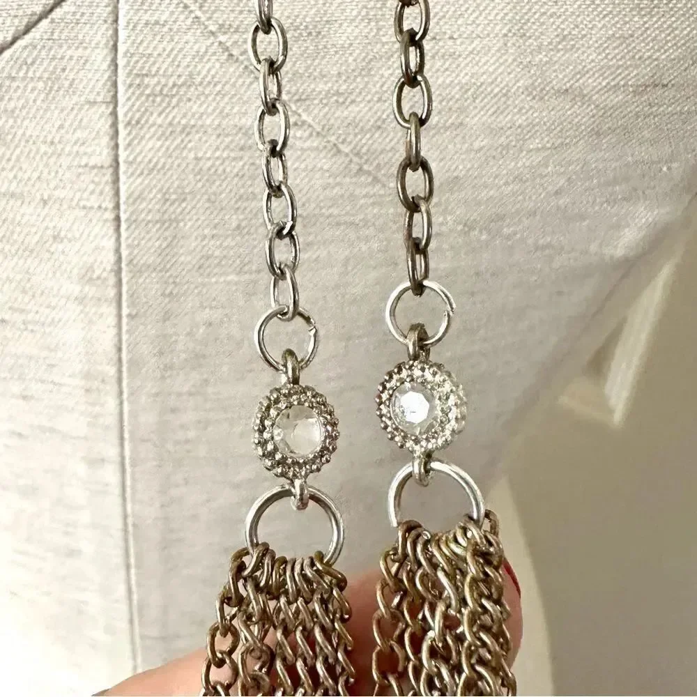 Long tassel necklace